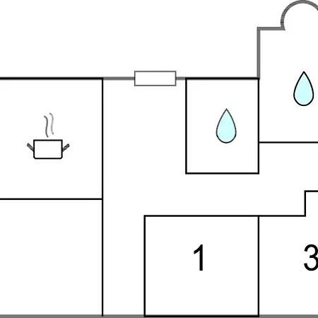 Amazing In With Kitchen Vakantiehuis *